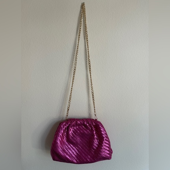 NWOT The Frankie Faux-Leather Clutch by Anthropology - Picture 8 of 9